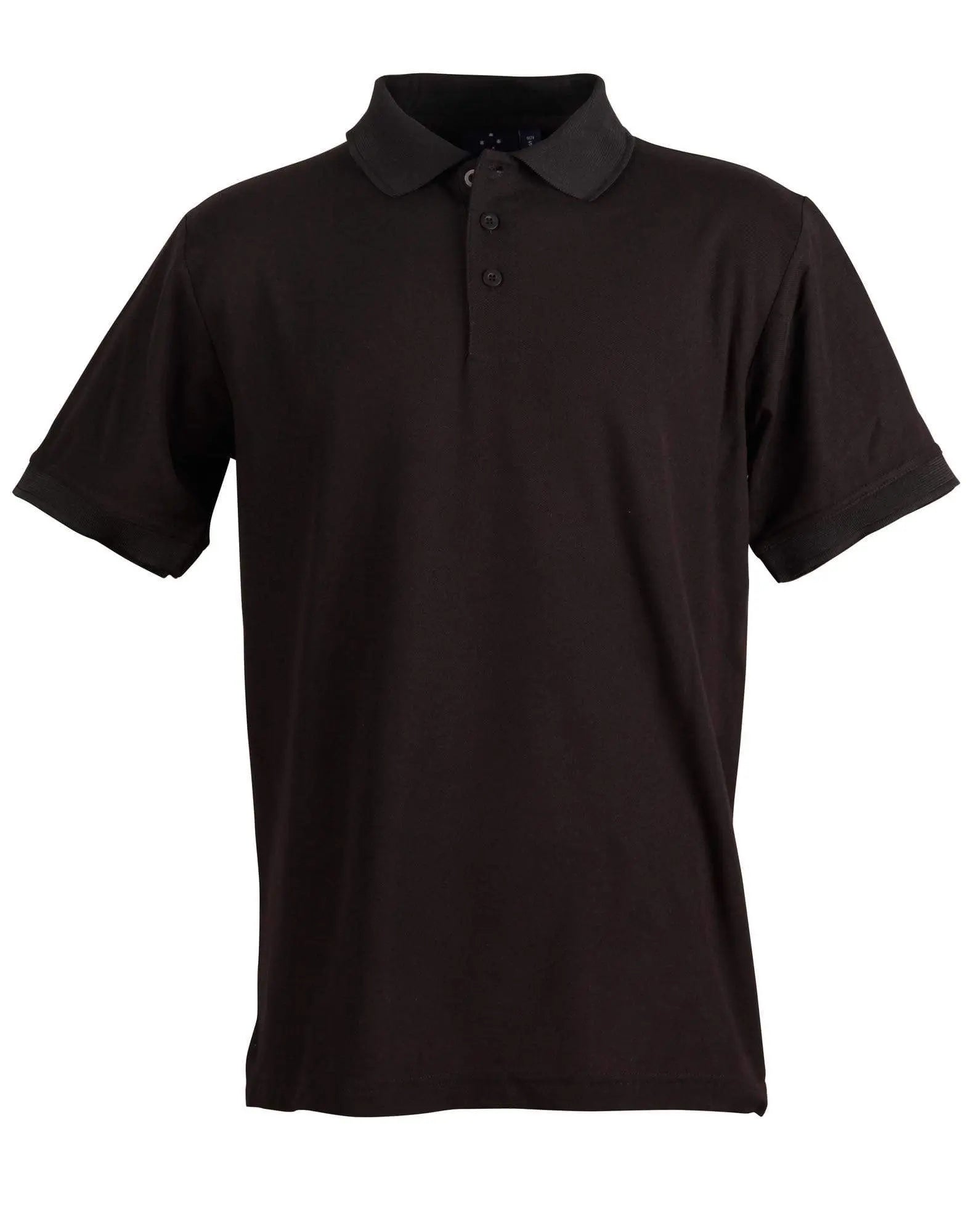 Connection Polo Men's Ps63 Casual Wear Winning Spirit Black S